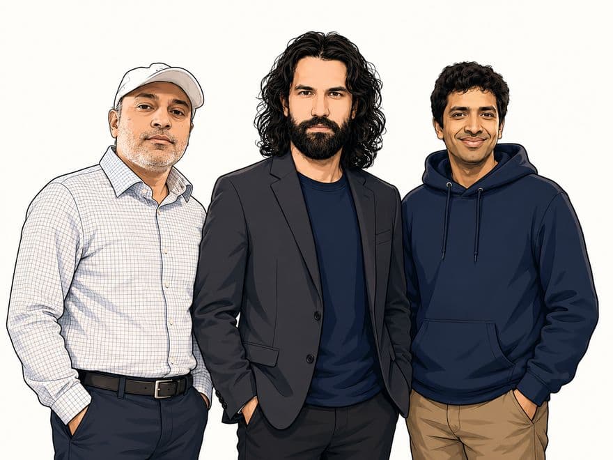 The Cull.ai founding team: Raj Abhyanker, Matt Ertosun, and Hitesh Gupta